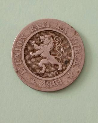 10 cent Belgio 1861