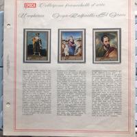 Rivista Epoca,pagine filateliche dedicate all’Arte