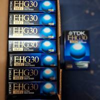 Cassette VHS TDK vergini