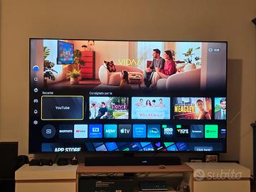 TV led 85" pollici hisense perfetta 