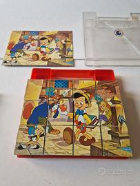 Cubo puzzle vintage Disney Clem Toys