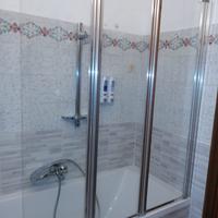 Parete vasca bagno sopravasca pieghevole