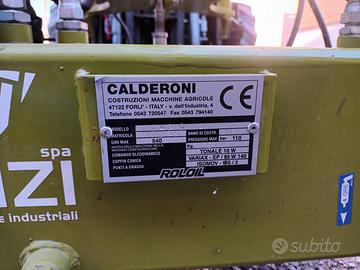 Calderoni diserbo meccanico