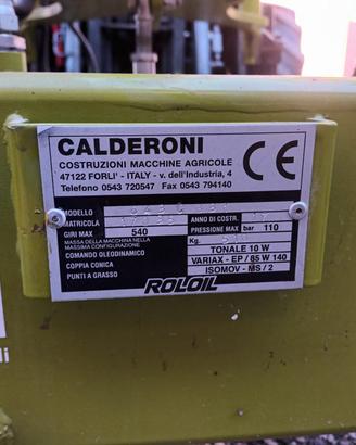 Calderoni diserbo meccanico