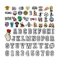 Accessori ciondoli per crocs bambino calcio