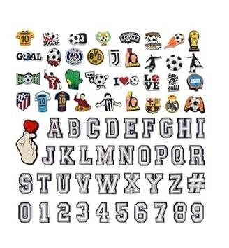 Accessori ciondoli per crocs bambino calcio