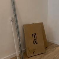 Pensili METOD ikea - MITTLED e binario montaggio