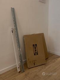 Pensili METOD ikea - MITTLED e binario montaggio