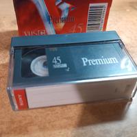 Cassette Sony VHSC Premium 45 NUOVE