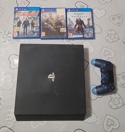 ps4 pro 1tb + controller+ 3 giochi ps4