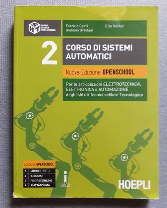 Libro "Corso di sistemi automatici 2" ed. Hoepli