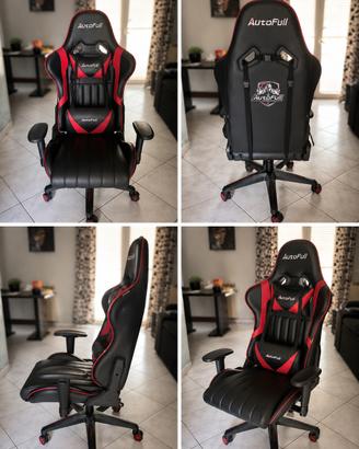 Sedia gaming AutoFull Reclinabile