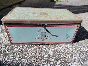 Scatola vintage in latta