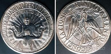 MEDAGLIA MONETA ANNO SANTO 1975