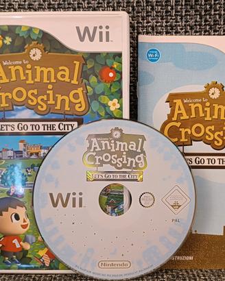 Animal Crossing Let's Go to the City - Wii Pal ITA