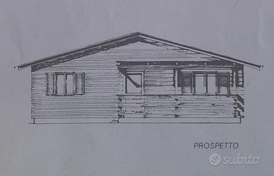 Casetta Legno 21 mq da Edilizia Libera