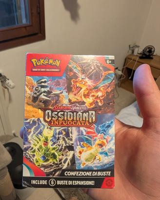 Pokemon limited edition bundle box 6 ossidiana obf