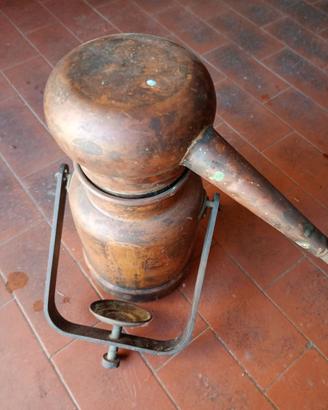 Alambicco in rame epoca vintage perfetto
