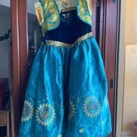 Vestito carnevale Anna di Frozen