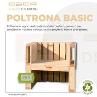 Sedia Poltrona da Giardino GICADESIGN