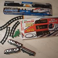 Set treni elettrici con piste