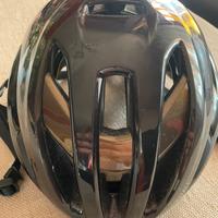 Casco ciclismo Met rivale MIPS titanio bronzo