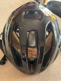 Casco ciclismo Met rivale MIPS titanio bronzo