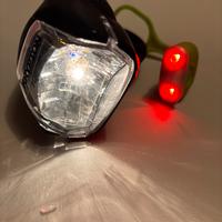 Kit Set Faro Luce Bicicletta Anteriore Posteriore