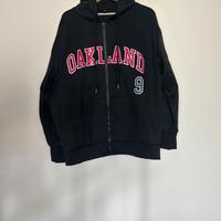 Felpa con zip e senza