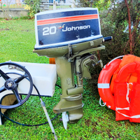 Motore Johnson 20 e accessori