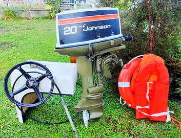 Motore Johnson 20 e accessori