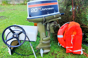 Motore Johnson 20 e accessori