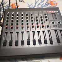 Impianto Audio mixer e due casse Lem vintage
