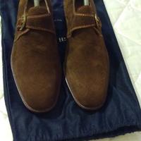 Scarpa uomo elegante in vera pelle scamosciata