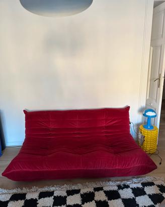 Togo Divano 3 posti Ligne Roset Velluto /Mobelaris