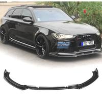 SPOILER LIP AUDI A6 19-24 NERO LUCIDO
