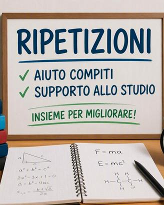 Ripetizioni + Italiano per stranier (Colli Aniene)