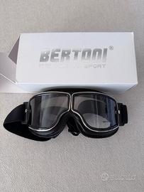 Occhiali da moto vintage Bertone