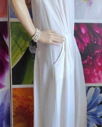 Vestito Vintage leggero lungo in seta