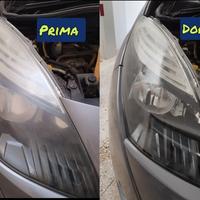 rigenerazione fari auto 