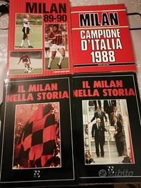 Libri A.C.Milan anni 80