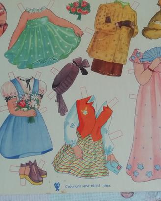 bamboline da ritagliare