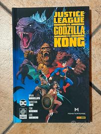 Godzilla vs kong fumetto panini