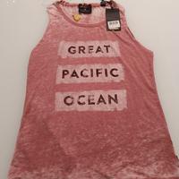 Canottiera con stampa maison scotch