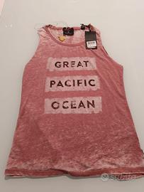 Canottiera con stampa maison scotch