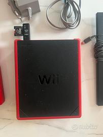 Lotto n6 console nintendo wii mini +giochi