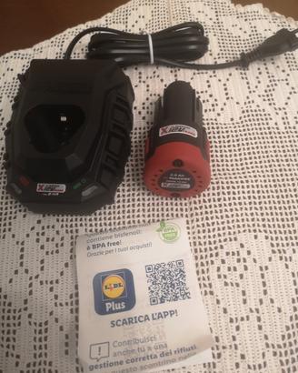 PARKSIDE Batteria 2Ah + caricatore 12V Mai usati