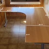 Scrivania angolare per ufficio