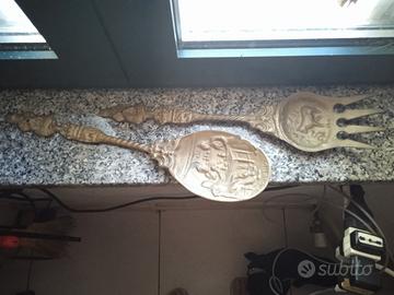 posate decorative ottone 