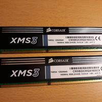 RAM Corsair xms3 DDR3 8Gb (2×4Gb) 1600MHz
